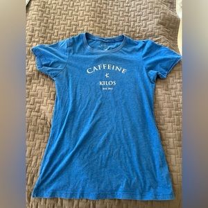 Caffeine & Kilos t shirt - size M
